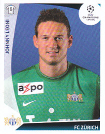 Johnny Leoni FC Zurich samolepka UEFA Champions League 2009/10 #193